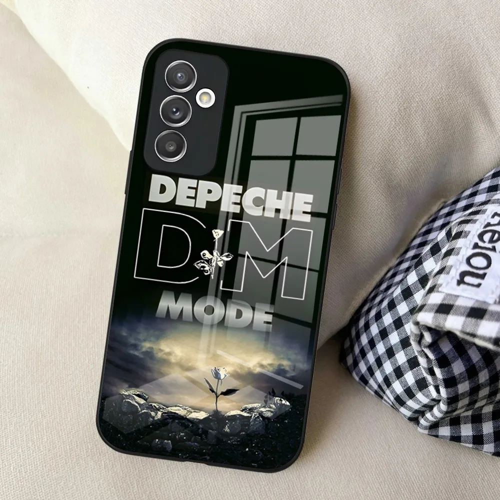 rock band depeches modes Phone Case for Samsung S24 Ultra S23 S22 S20 Fe S21 Plus Galaxy A54 A34 A24 A53 Note 20 Glass Cover