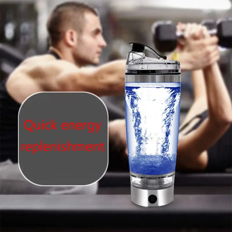 NEW Rechargeable Electric Mixing Cup Portable Protein Powder Shaker Bottle Mixer Shaker Bottle Protein Shaker Protein Cup Shaker