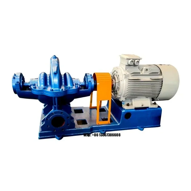 Easy Maintenance Single Stage Double Suction Centrifugal Water Pump for Sewage Treatment