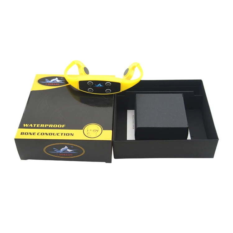 سماعات توصيل العظام Aquatalk H904، سماعة تدريب للسباحة مع جهاز إرسال واستقبال