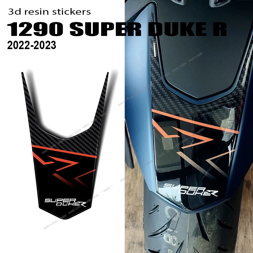 1290 Super Duke R Accessories for KTM 1290 R Super Duke 2022-2023 3D Epoxy Resin Sticker Fenders Protection Kit Motorcycle