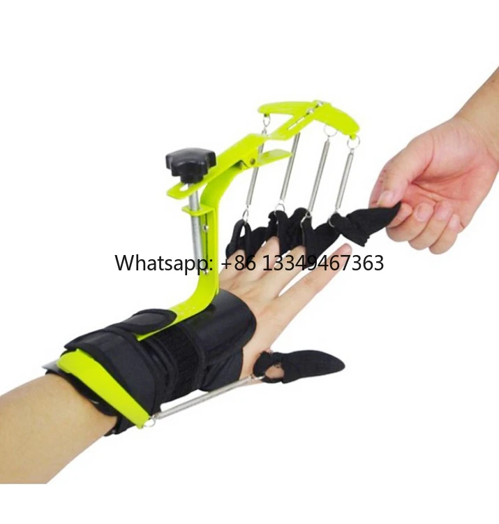 Adjustable Finger Exerciser Machine Stroke Rehabilitation Equipment Physiotherapy Finger Dynamic Orthotic Device