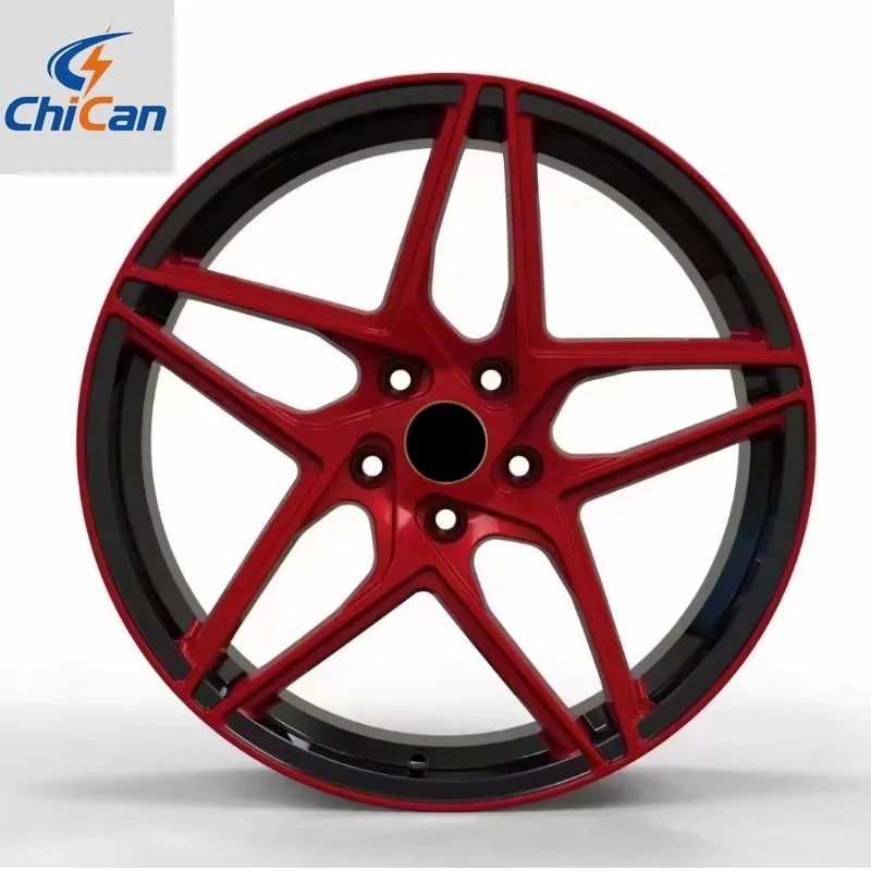 

【2026】Chican Custom Forged Custom Forged Aluminum Alloy Car Rim for Corvettes C6 C7 C8 Ferrari F8 F458 Auto Rims