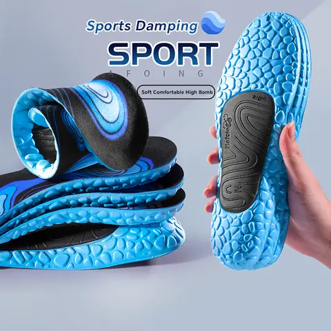 Minnesskum Sportsulor för skor Herr Kvinnor Ortotiska hålfotsstöd Sportskodyna Mjuk löparinlägg Kudde Sneakers Innersula 8 best sales skoinlägg för män - №7