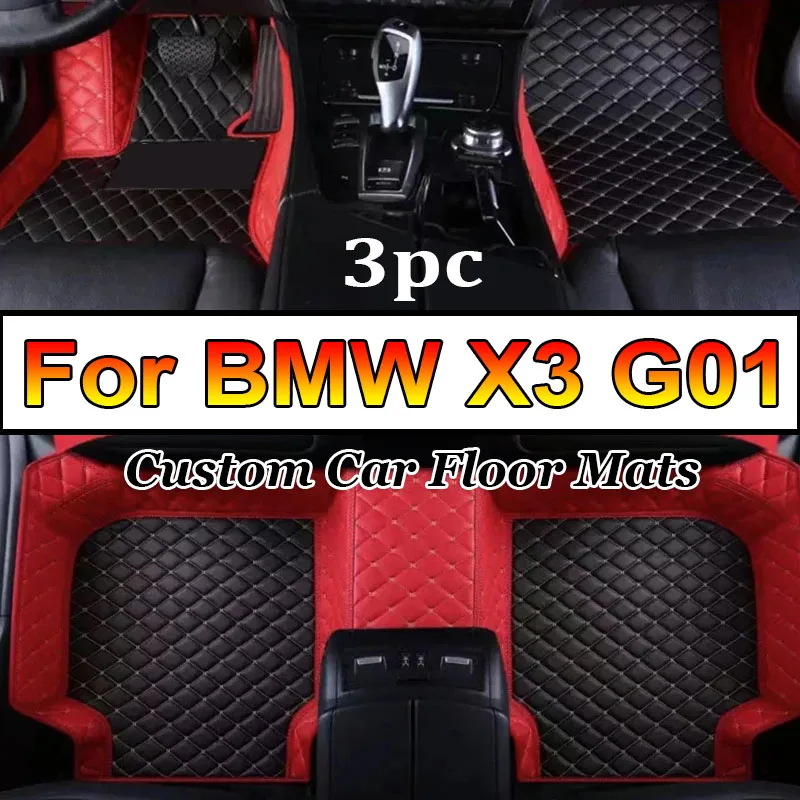 

Автомобильные коврики на заказ для BMW X3, G01, 2018, 2019, 2020, 2021, 2022 года, детали интерьера автомобиля, автомобильные аксессуары, ковер