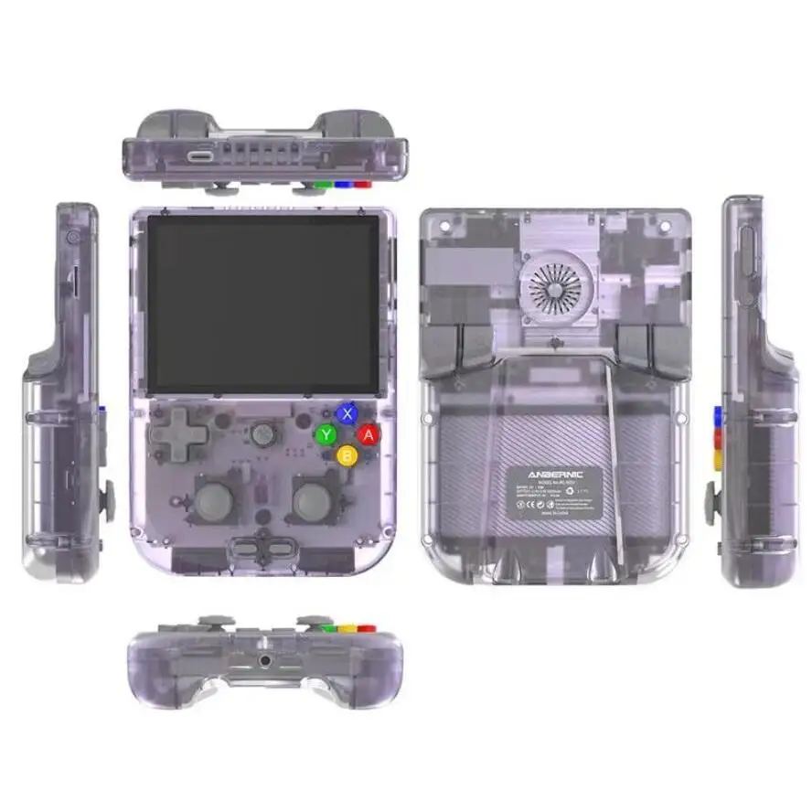 Портативный игровой плеер RG405V, 64-битная система Android 12, 4-дюймовый экран с открытым исходным кодом, двойной джойстик, портативная игровая консоль PSP Arcade.