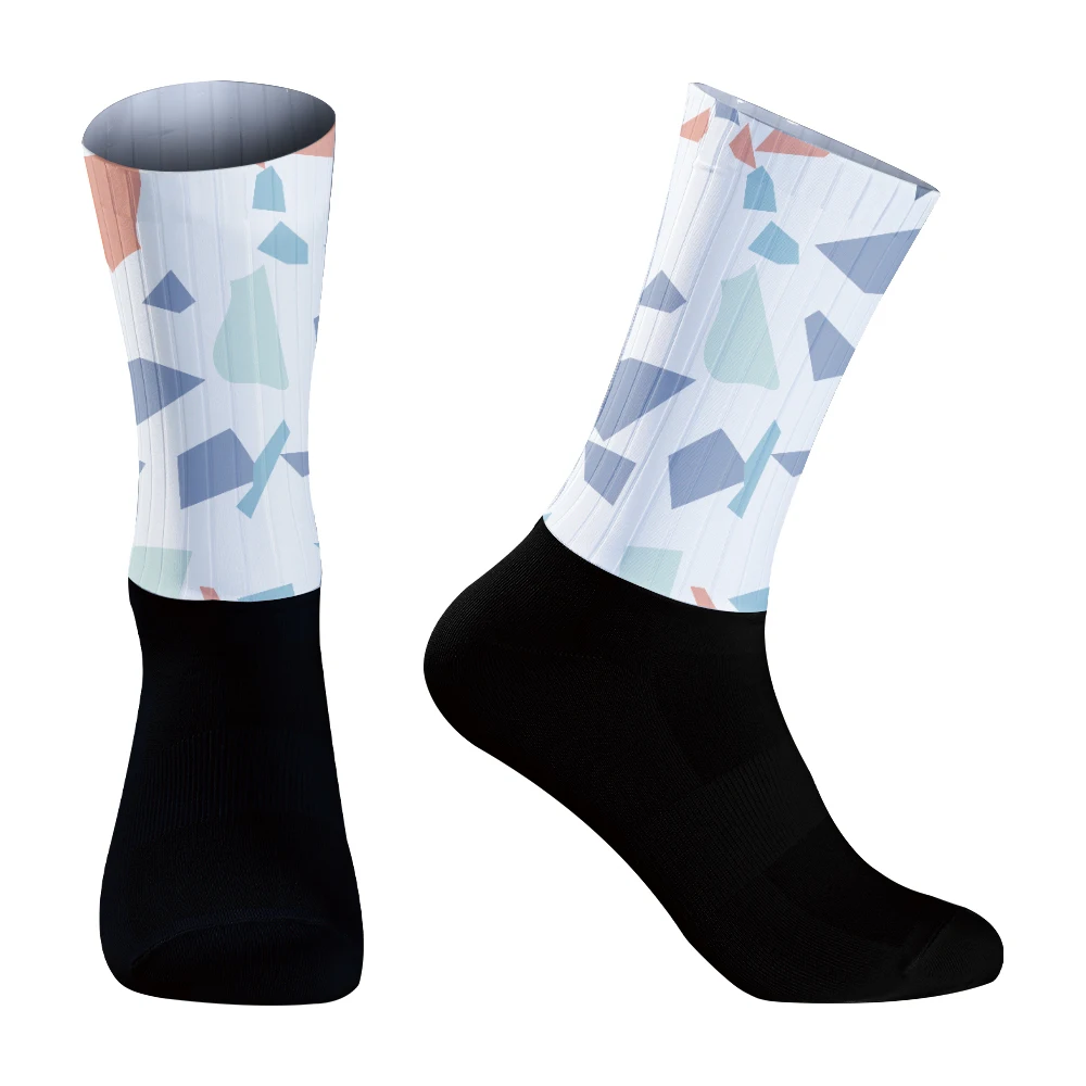 Chaussettes Aero Anti-Cyclisme pour Homme, Accessoire de dehors pour Vélo, Course à Pied, Nouvelle Collection Été 2024