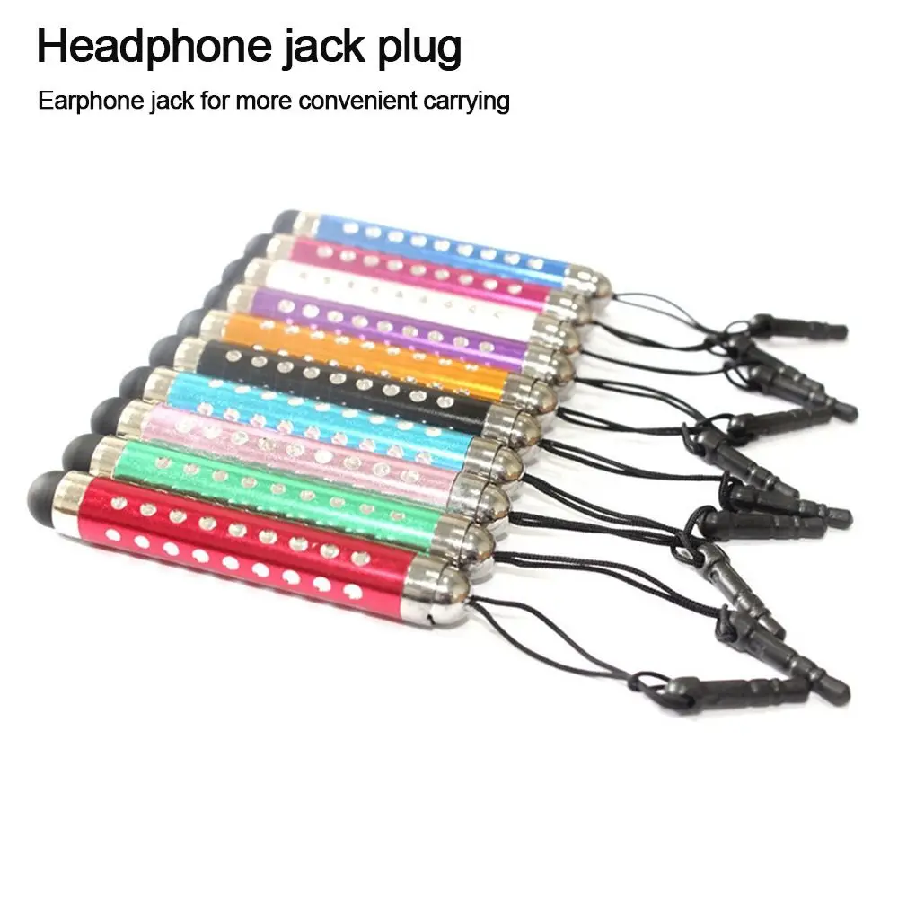 Mini High Precision Touch Screen Pen Retractable Multicolor Capacitive Pen Multi-function Electronics Stylus Pencil