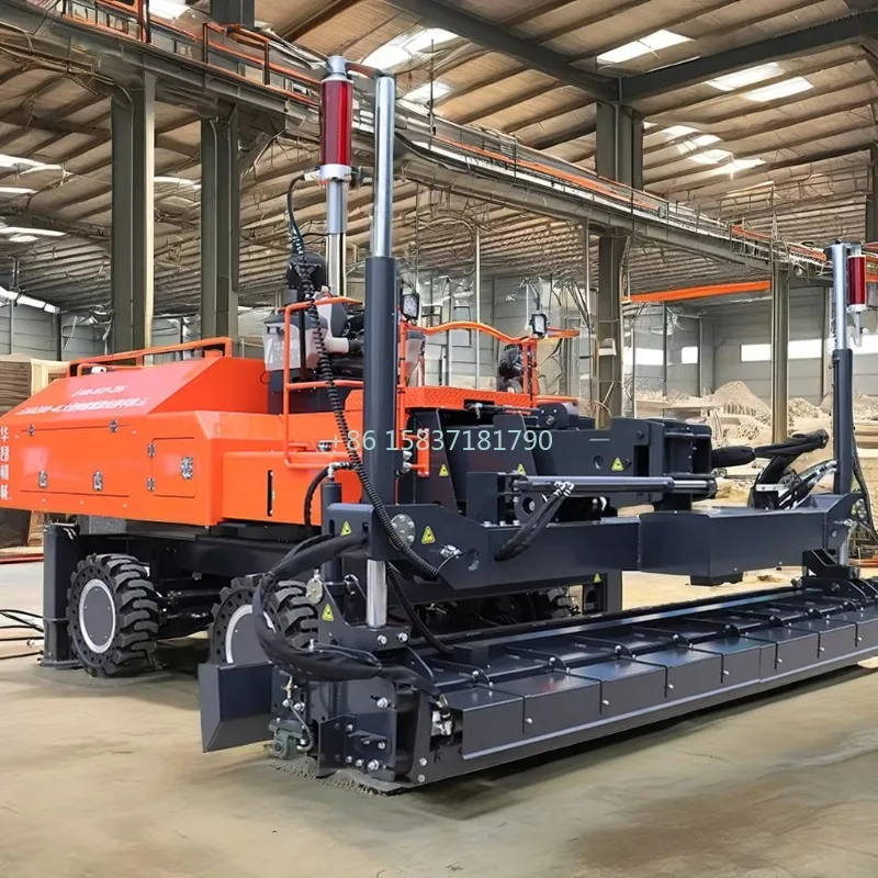 High Quality Laser Screed Machine Construction Concrete Laser Screeding Leveling Machine Concrete Laser Screeder for New Zealand
