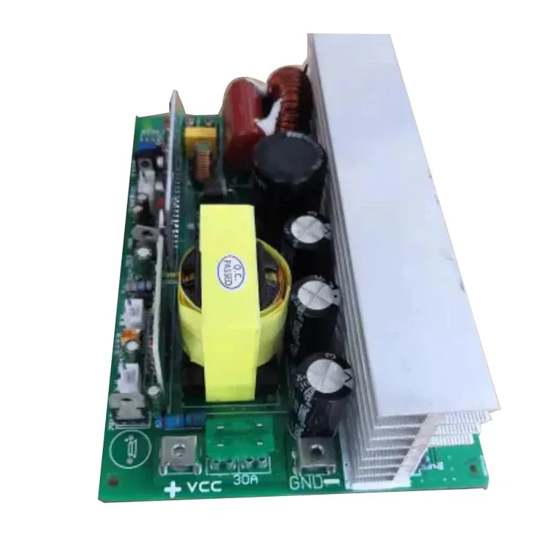 750W Gelombang Sinus Murni DC 12V 24V Ke 220V AC Modul Konverter Peningkat Daya Papan Sirkuit Inverter