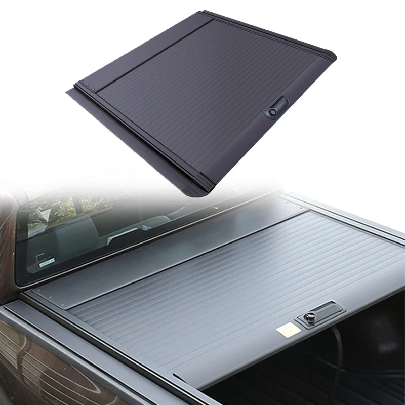 

High Quality Pickup 4x4 Roller Lid Shutter Retractable Truck Bed Cover Tonneau Cover for Hilux Navara Np300 Isuzu Dmax