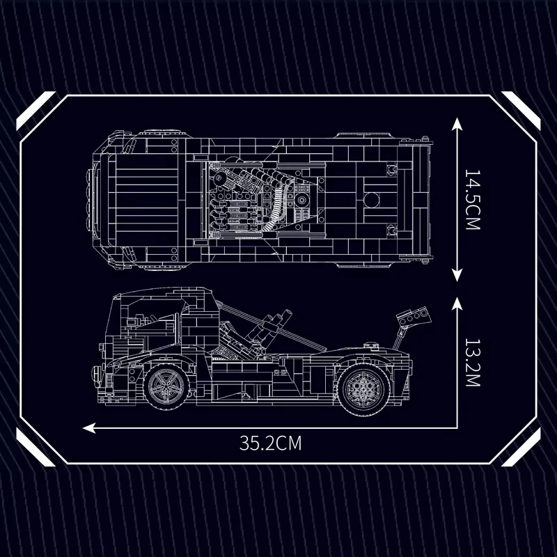 جديد 10036 ألعاب السيارات التقنية شاحنة الفارس بنة تجميع شاحنة الطوب مجموعة الإبداعية للأطفال هدية الكريسماس ﻿