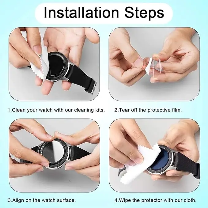 1-5 Stück Hydrogel-Folie für HUAWEI Watch GT 4 5 6 46MM 41MM Displayschutzfolie Nicht Glas für Huawei Watch GT6 Pro GT5 41/46mm Folie – Detail 6