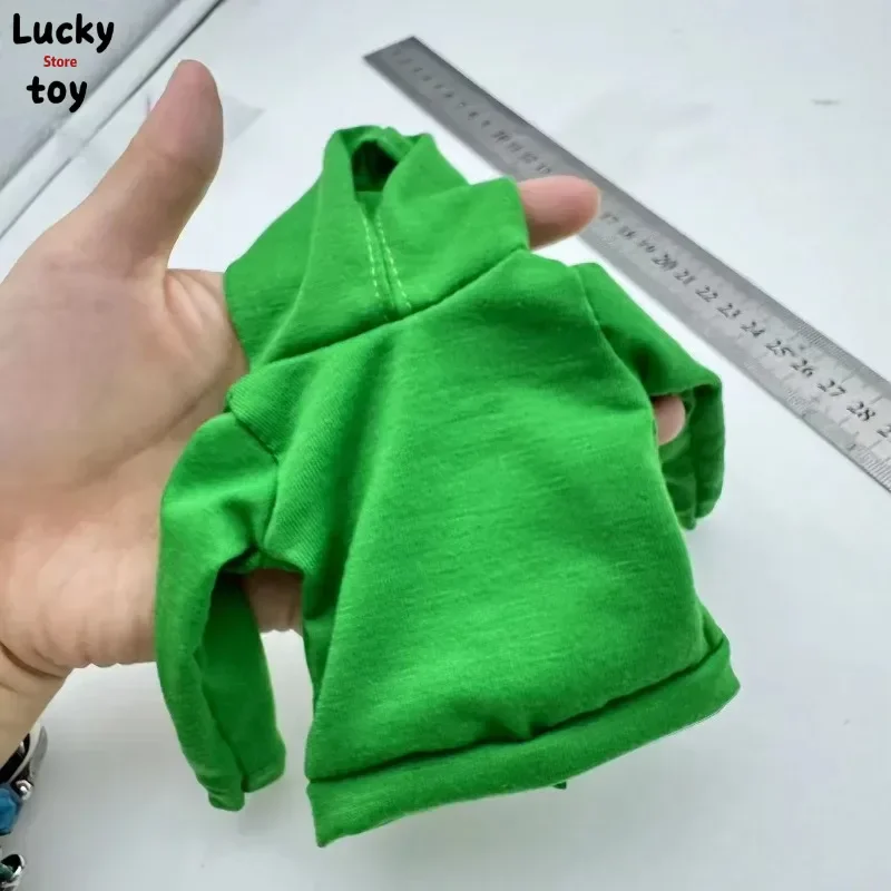 1/6 Scale Green Hoodie Female Soldier Clothes Model for 12 Inch Action Toy Figures Doll Accessories Toy