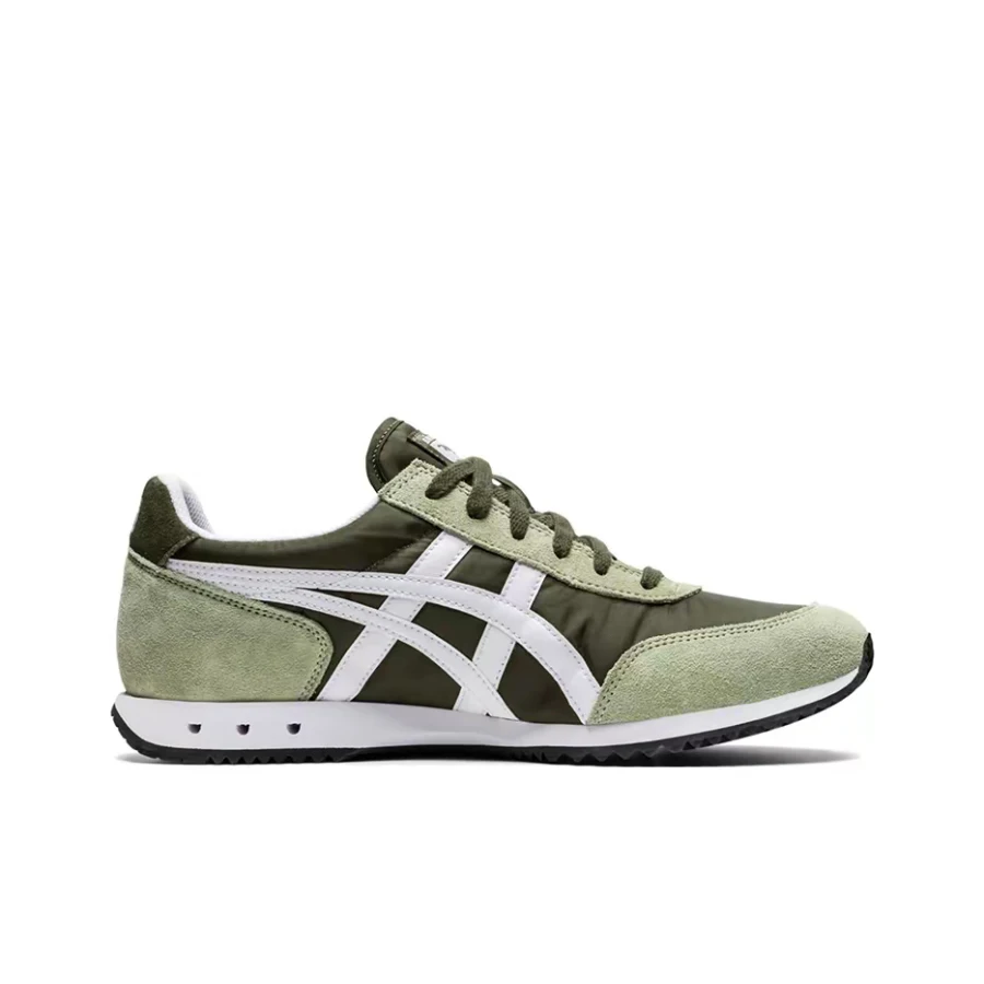 Onitsuka Tiger New York Unisex Pea Green Low-Top Casual Shoes – Sports-Inspired Durable Lightweight Everyday Design 1183A205-301