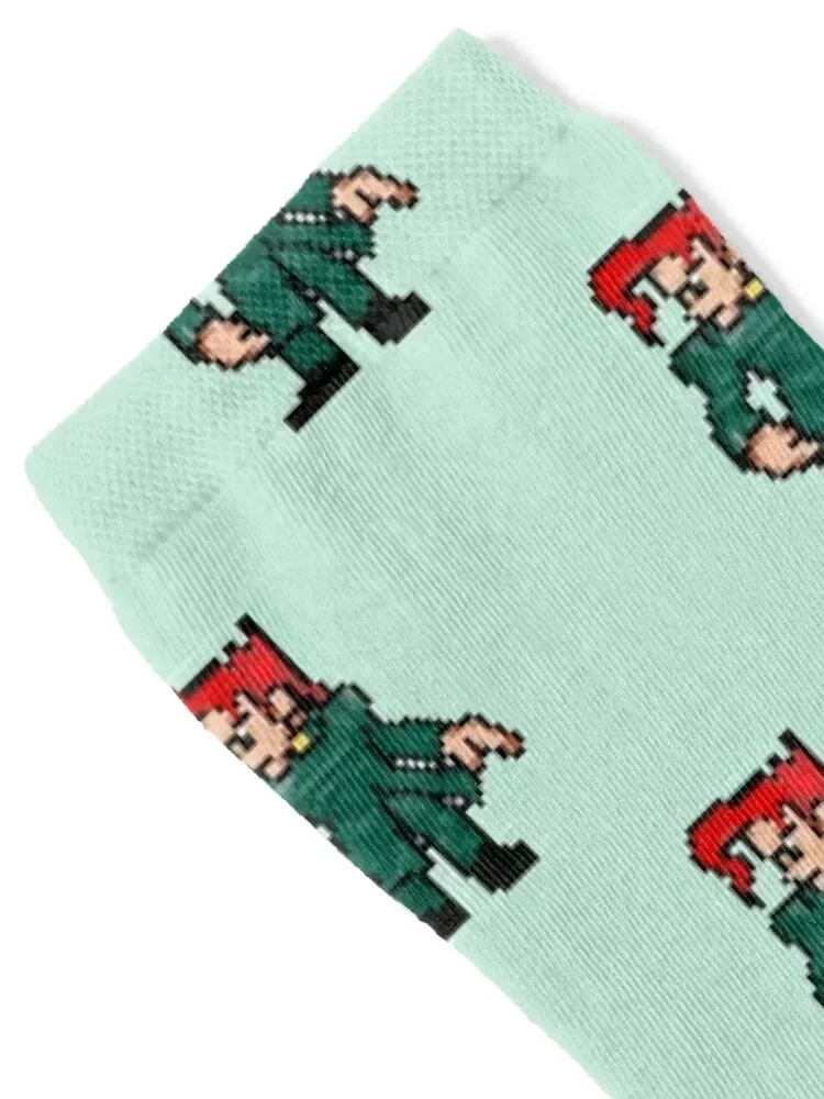 KAKYOIN NORIAKI PIXEL PATTERN JOJO Socks man Run ankle Lots Ladies Socks Men's