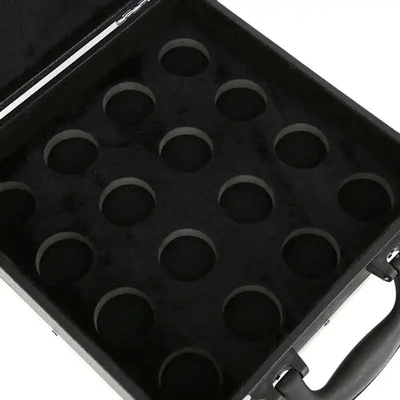 Billiard Storage Box Crystal Ball Box Billiard Snooker 16 Balls Box Table Training Carrying Case Supplies Accessories