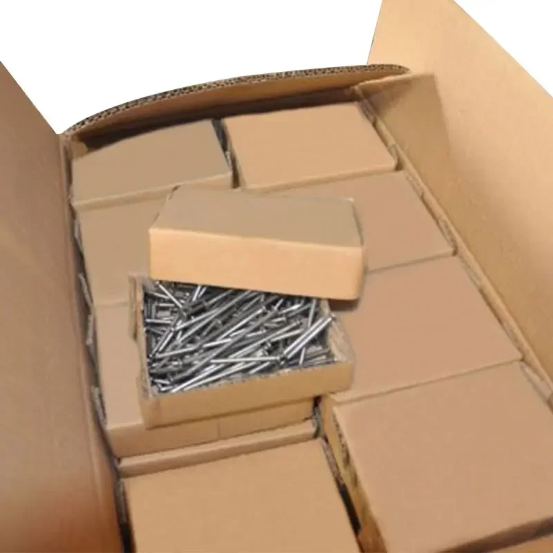 

l 1"-4" smooth shank bright common nails box 16 boxes 5 kg per carton for building construction for Oman