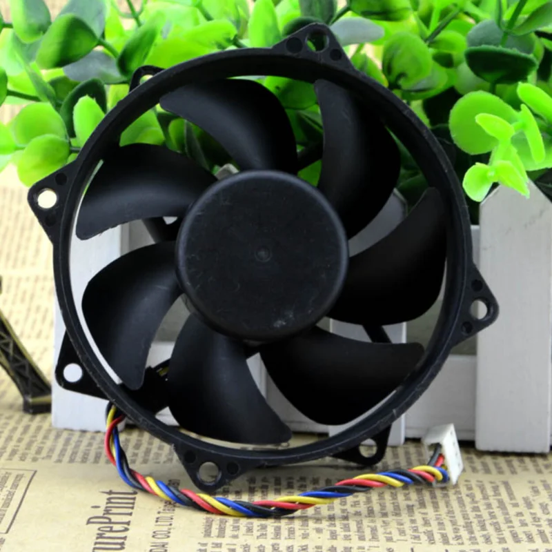 D For SUNON KDE1209PTVX | 12V | 9CM | 4-Wire Temperature Control CPU Cooling Fan 1PCS