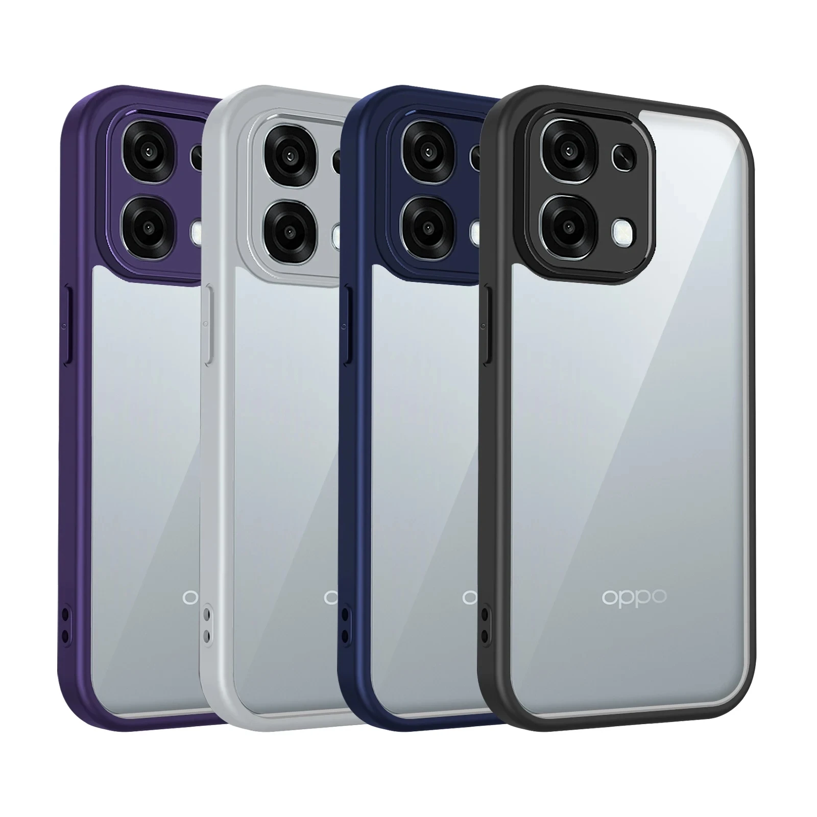 For Oppo A6 Pro Case Oppo A6 Pro 4G 5G Phone Case CPH2799 CPH2781 Cushion Shockproof Silicon Bumper Clear Matte Back Cover Hard