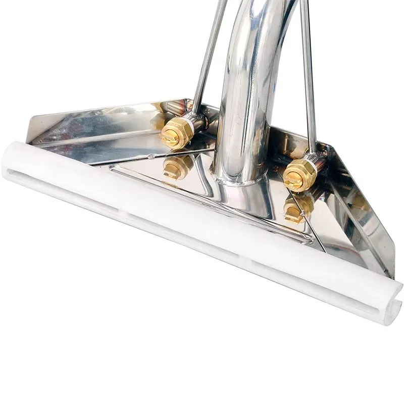 12 في 2 طائرات St inless Steel W nd H ndle Cle ning W nd لـ C rpet Cle ning
