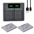 2 battery 1 charger
