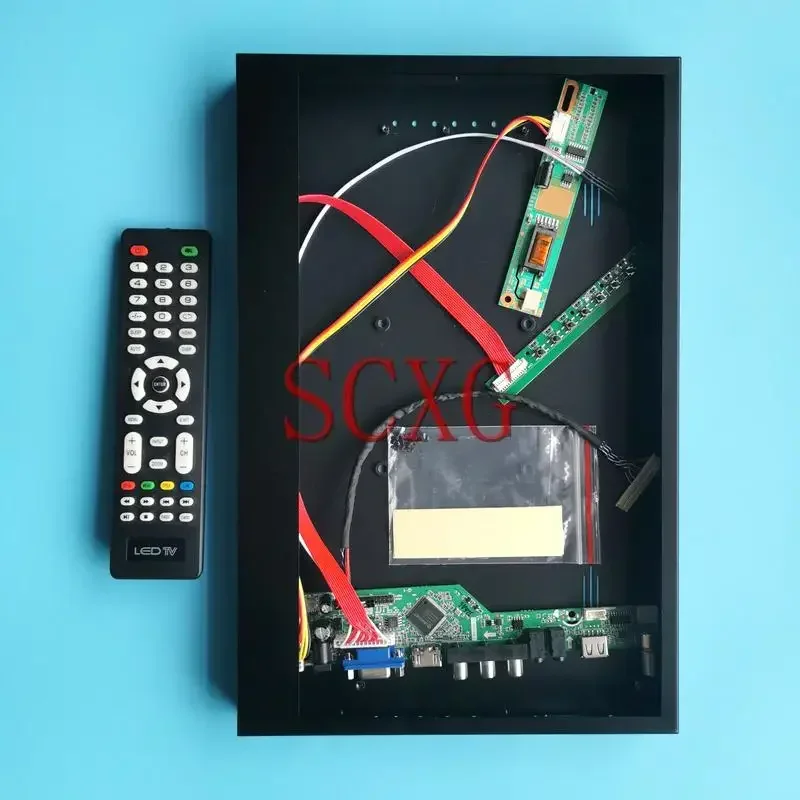 

Metal Case+TV Analog Driver Board Fit LP141WX1-TLA1/TLB1/TLC1/TLE1 VGA USB HDMI-Compatible 14.1" 30 Pin LVDS 1280*800 Kit 1CCFL