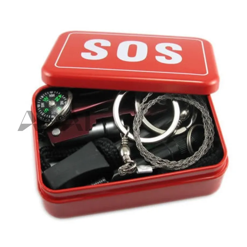 

Multi functional portable self rescue survival equipment, suitable for home use, outdoor camping, picnicking