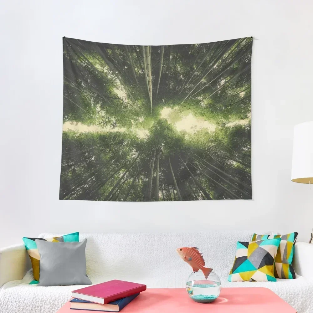

Bamboo forest Tapestry Tapete For The Wall On The Wall Cute Room Decor Tapestry