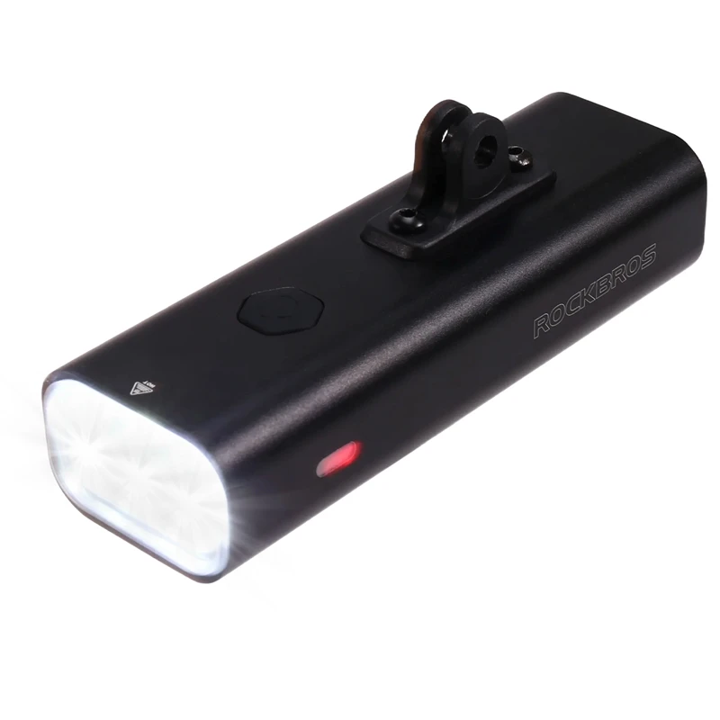 

ROCKBROS Bicycle Light Headlight Strong Light Night Riding Rechargeable Bicycle Light Mountain Road Bike Light Cycling Equipment