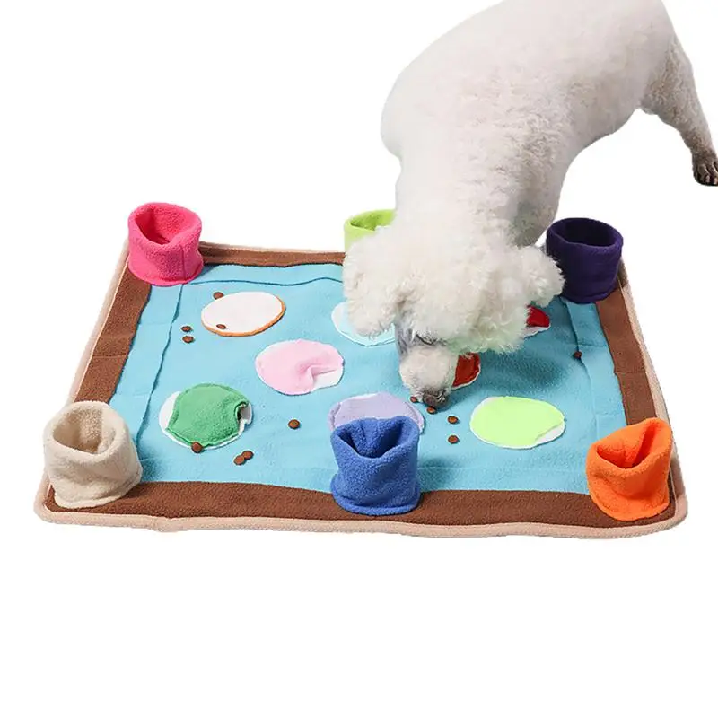 

DurableDog SnuffleMat Puppy Sniffing Puzzle Toys Интерактивный нескользящий коврик для кормления домашних животных SnuffleMat для собак уменьшает скуку