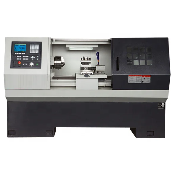 Máquina de torno CNC de cama plana Horizontal CK6140/750 Torno Para Metal Mesin Bubut CNC Para Metal