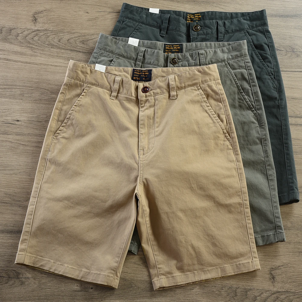 

Новые летние мужские шорты в американском ретро-стиле 2024 года, серые, в японском стиле, для активного отдыха, 5 пар популярных моделей