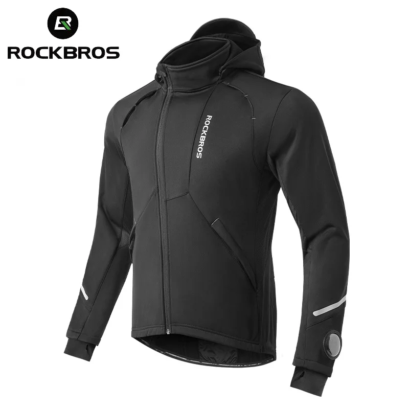 

ROCKBROS велосипедная куртка зимняя одежда для велоспорта термофлисовая одежда с длинными рукавами для велоспорта теплая ветрозащитная спортивная одежда