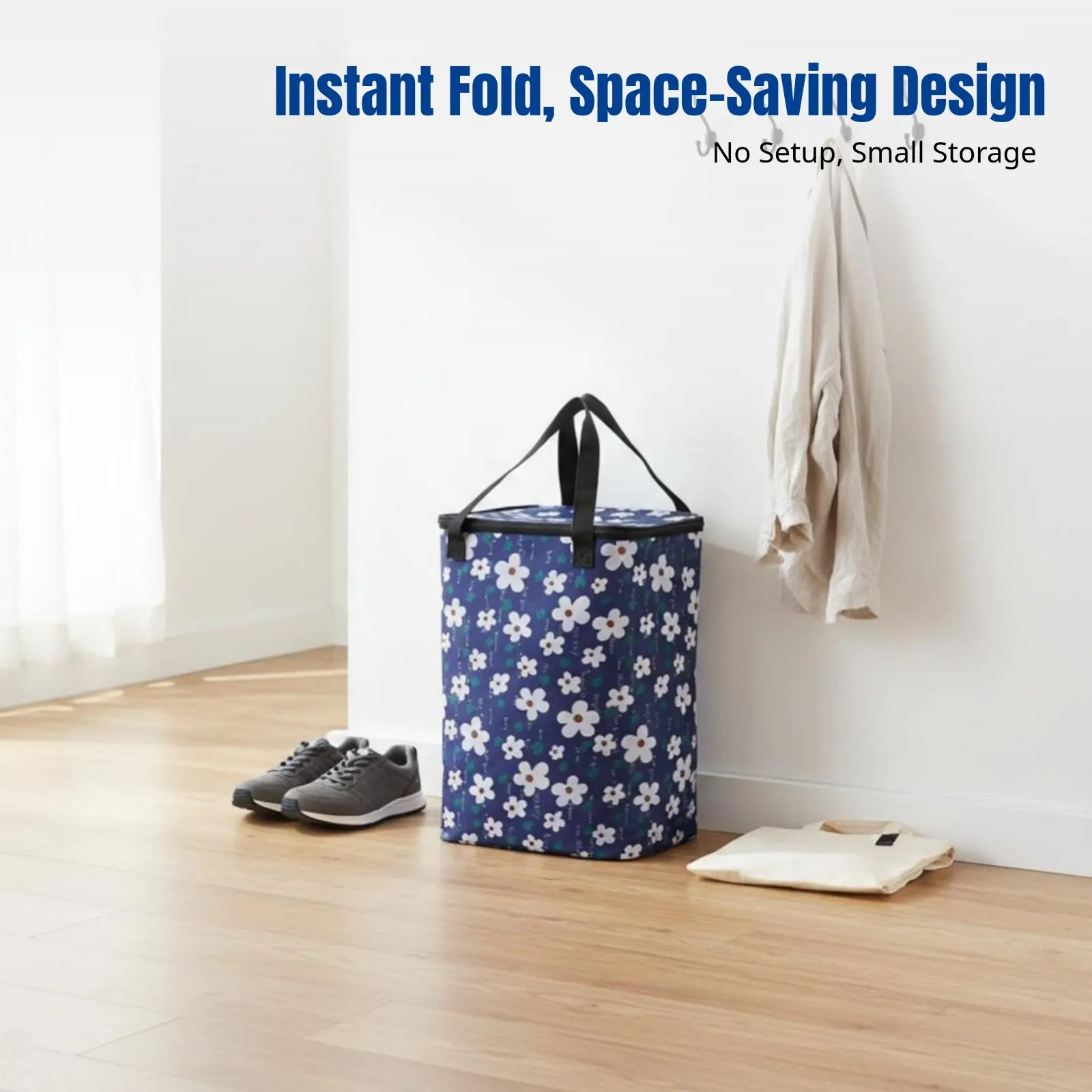 

Foldable Shopping Cart, Large Capacity Grocery Trolley, Telescopic Handle, Portable Utility Cart for Home and Supermarket