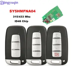 Jingyuqin 315/433 MHz Chiave A Distanza Intelligente Per Auto Misura per KIA Soul Sportage Sorento Mohave K2 K5 Rio Optima Forte Cerato SY5HMFNA04 ID46