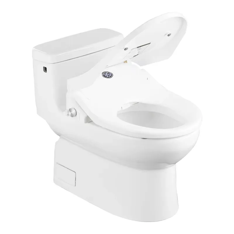 Automatic toilet seat plastic material modern design universal voltage compatibility