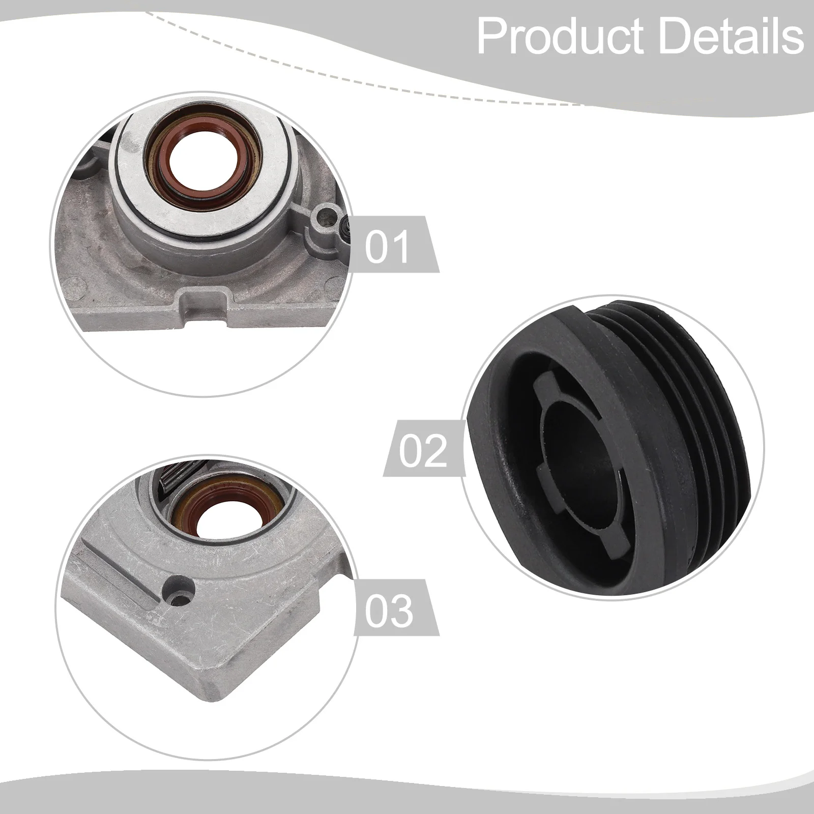 Chainsaw Oil Pump Kit For 181 281XP For 288XP For 503698101 With Turbine Chainsaw Oil Pump Kit For 181 281 281XP For 288 288XP