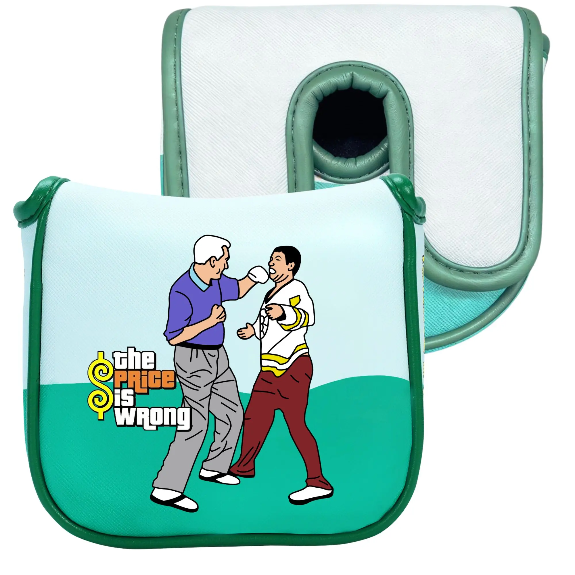 

Premium Putt Cover for DF3, Golf Club Protector Putter Headcover with Happy Gilomre Pattern, Funny Golf Accessories for Dad