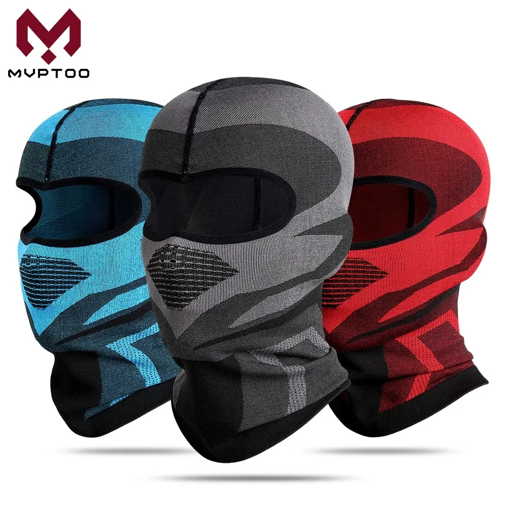 Breathable Balaclava Motorcycle Full Face Cover Motorbike Cycling Bike Mask Motocross Moto Riding Helmet Liner Caps Men Women