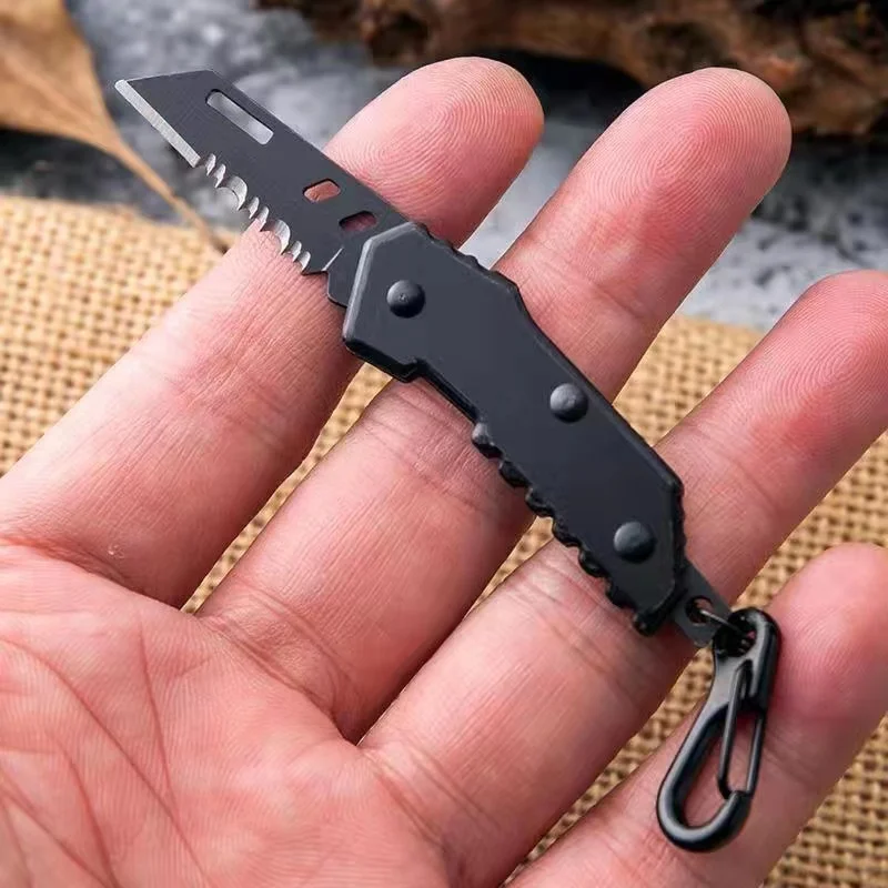 Internet Celebrity Mini Folding Knife for Travel Portable Pocket Multifunctional Combination Exquisite Knife