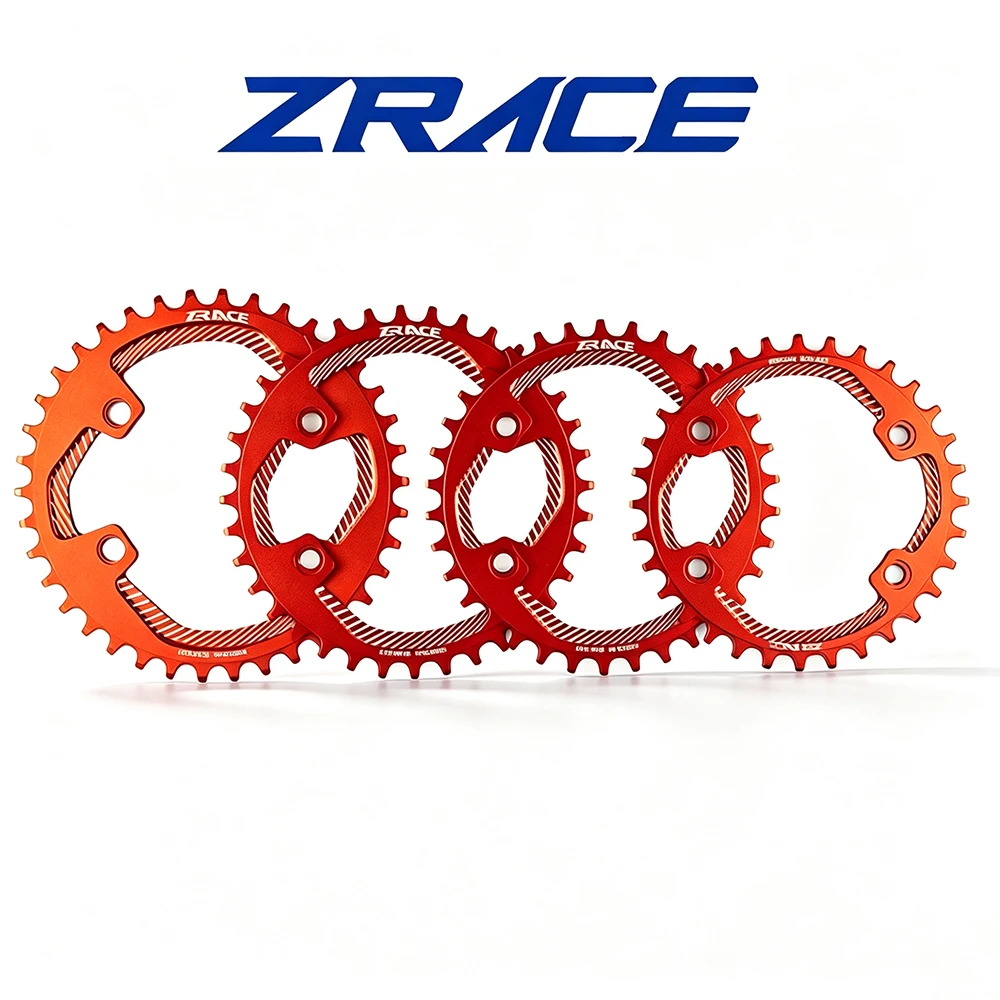 ZRACE BCD96-M MTB Round Chainrings Chainwheel Asymmetrical Narrow Wide Teeth 32T/34T/36T/38T for M8000 M7000 M6000 view 5