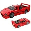 

Классический гоночный 10248 F40 совместимый с moc спортивный автомобиль 1158 шт. Сращивание Сборка строительный блок игрушка модель раньше подарки для мальчиков