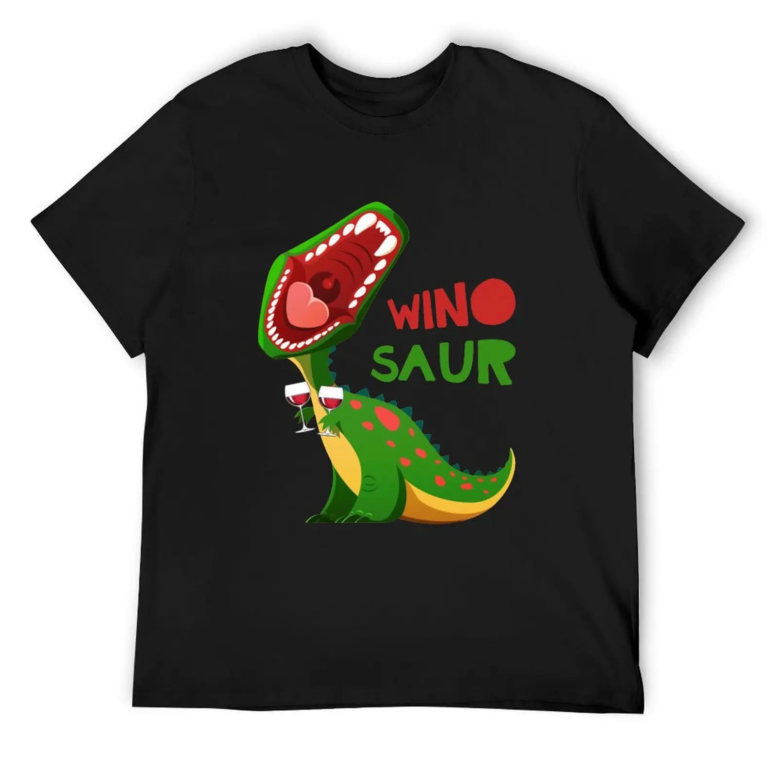 

Winosaurus Roar Wine Drinking Winosaur T-Shirt custom t shirt valentines clothes vintage vintage t shirt men