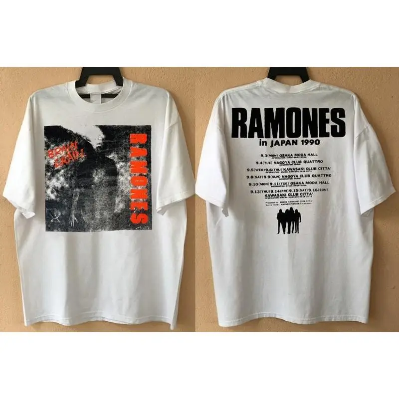 Vintage Style R E M Rock Band Monster Tour 1995 T Shirt 90S Music Con