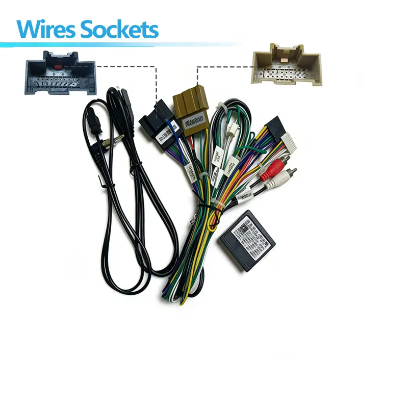 Android Car Radio 16pin Wire Harness Cable Adapter Canbus For Buick Verano Onix Opel Astra Chevrolet S10 Colorado Trailblazer