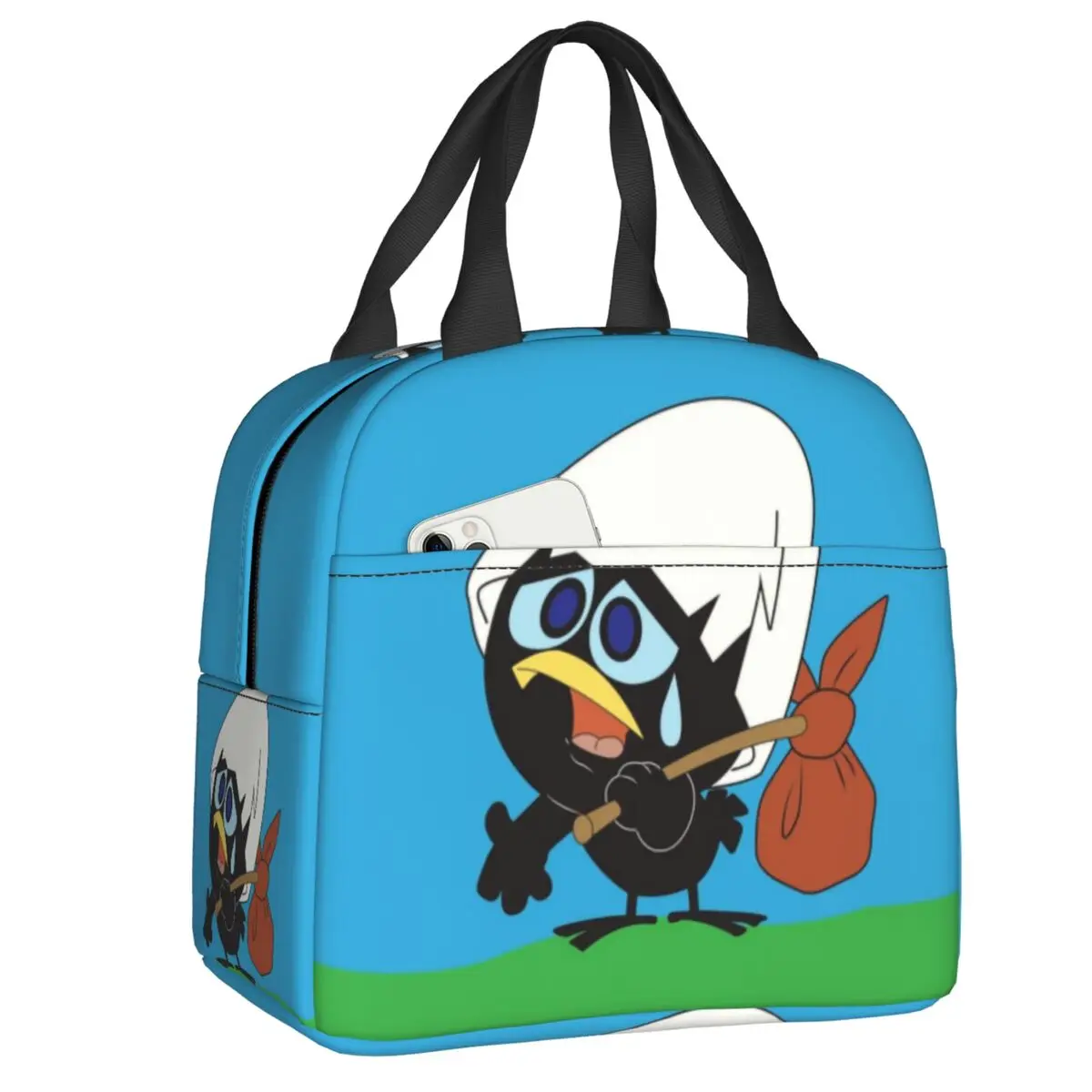 

Calimero Insulated Lunch Bag for Women Children Reusable Thermal Cooler Lunch Box Work School Travel Picnic Food Container Bags