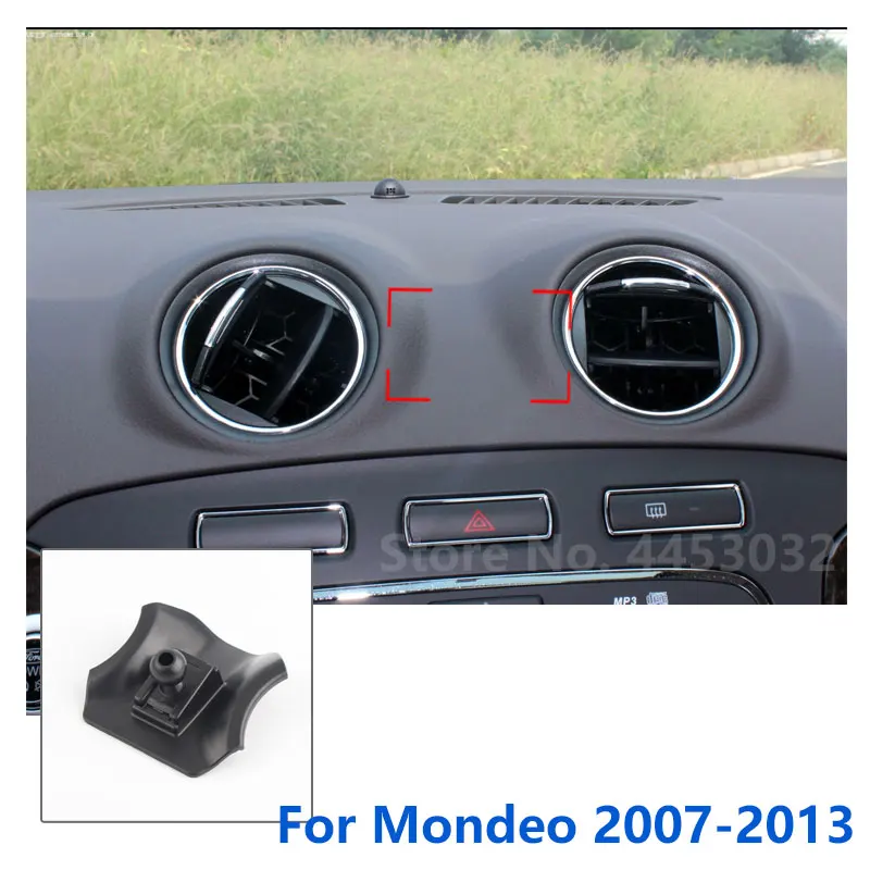 17mm Special Mounts For Ford Mondeo MK5 MK4 Car Phone Holder GPS Supporting Fixed Bracket Air Outlet Base Accessories 2007-2022