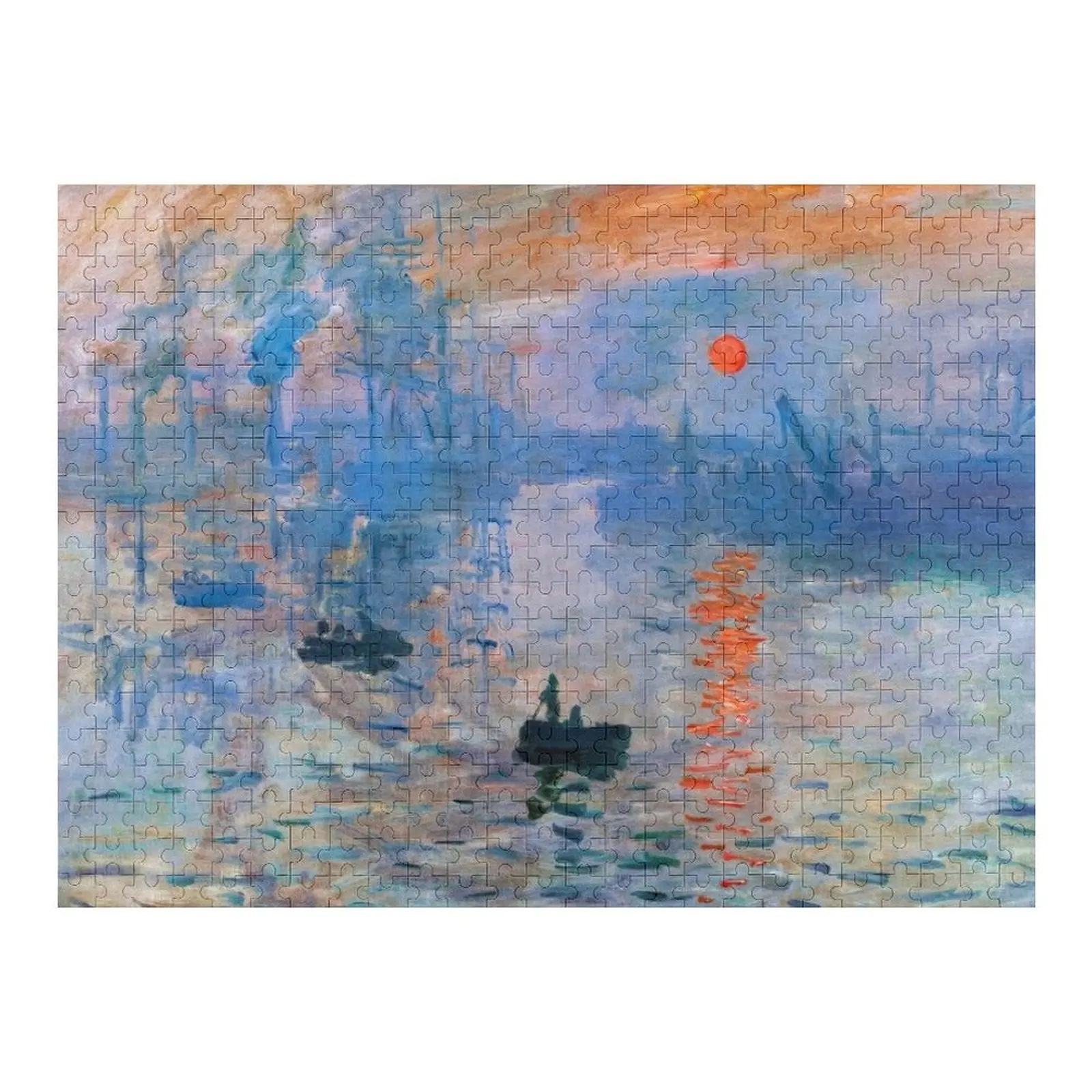 

Оттиск, восход солнца 1892, моно, головоломка, детская игрушка на заказ, подарки на заказ, деревянная фотопазл для взрослых на заказ