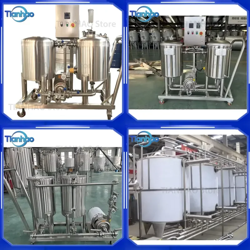 for CIP Cleaning System Stainless Steel 304 Beer Brewery Equipment Brewing Craft Home Brew 150 Kg P Tank Sanitizing Washer